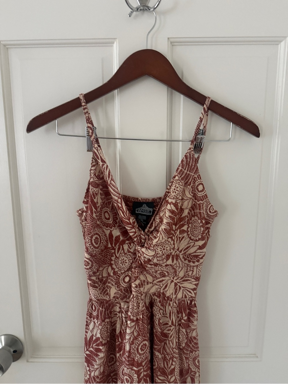 Angie Ginger Floral Maxi Dress XS NWT - Picture 2 of 6